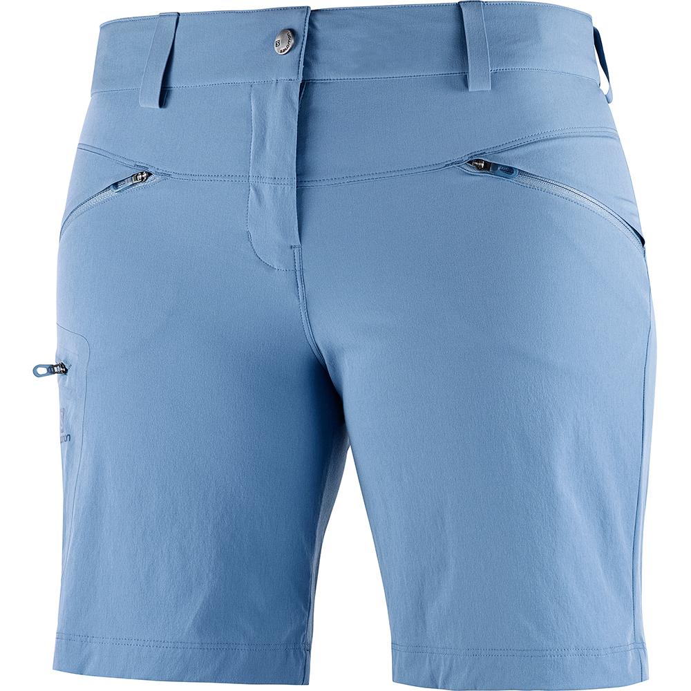 Shorts Salomon Femme Bleu - Salomon WAYFARER W - France (8069-GAXKY)